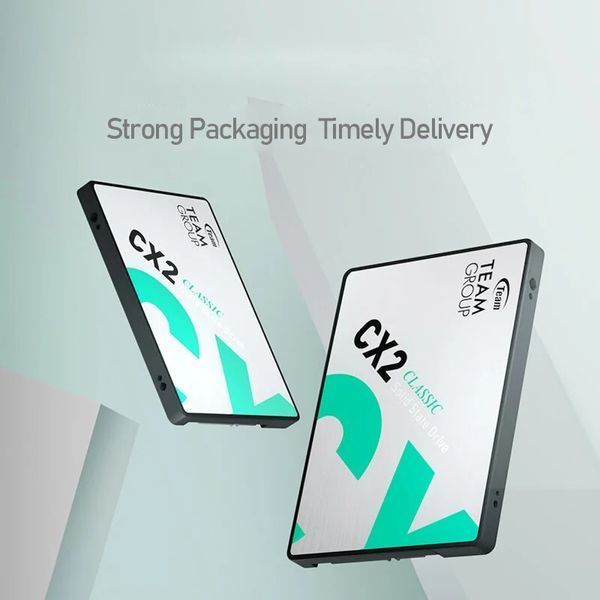 Накопичувач SSD 256GB Team CX2 2.5" SATAIII 3D TLC (T253X6256G0C101) 349219 фото