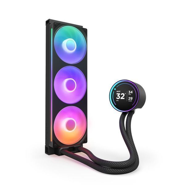 Система водяного охолодження NZXT Kraken Elite 360 RGB Black (RL-KR36E-B2) 529711 фото
