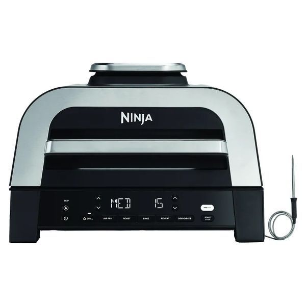 Гриль Ninja Foodi MAX Air Grill & Air Fryer з Сooking probe DG551EU 558789 фото