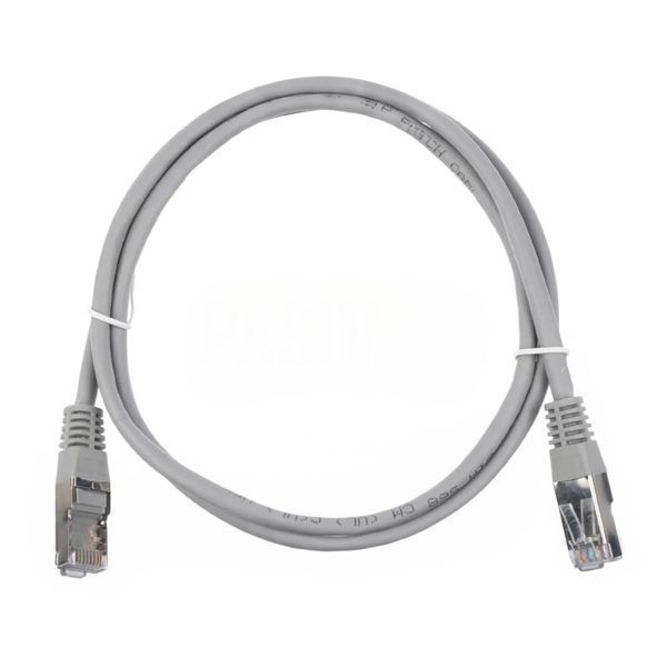Патч-корд Strax CAT5e grau 5 м (4049759030148) Bulk 486259 фото