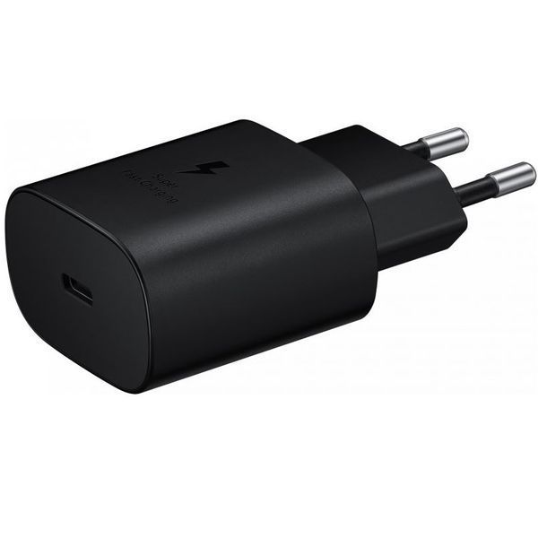 Мережевий зарядний пристрій Samsung EP-TA800 25W Type-C Black (EP-TA800NBE) OEM 571180 фото