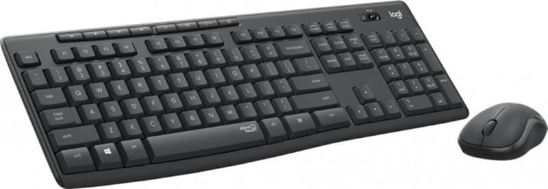 Комплект (клавiатура, миша) бездротовий Logitech MK295 Combo Black USB (920-009800) 436065 фото