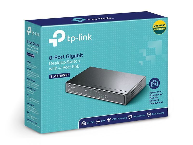 Комутатор TP-Link TL-SG1008P 72011 фото