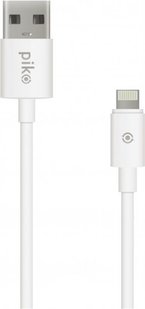 Кабель Piko CB-UL10 USB - Lightning (M/M), 0.2 м, White (1283126493836) 329896 фото