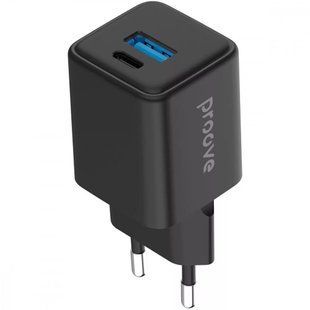 Мережевий зарядний пристрій Proove Pocket GaN 30W Black (WCPG30110001) 613485 фото