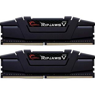 Модуль пам`ятi DDR4 2x8GB/3200 G.Skill Ripjaws V Black (F4-3200C16D-16GVKB) 269357 фото