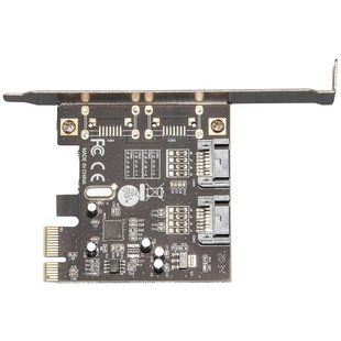 Контролер Frime ASM1061 (ECF-PCIEto2SATAIII.LP) PCI-E-2xSATA III 414921 фото