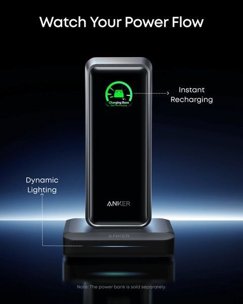 Мережевий зарядний пристрій Anker Charging Base for Anker Prime 150W Black (A1903G11) 612458 фото