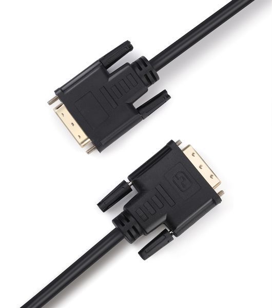 Кабель Prologix DVI - DVI (M/M), Single link,18+1, 3 м, Black (PR-DVI-DVI-P-05-28-3m) 396693 фото