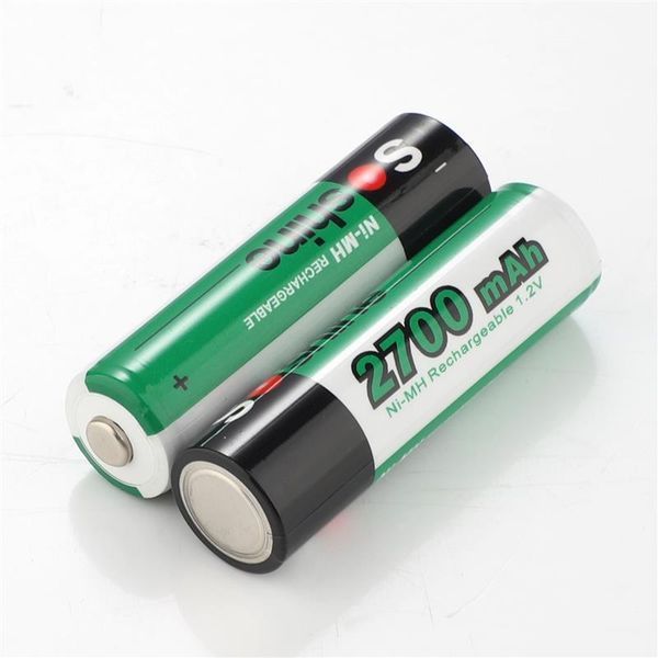 Акумулятори Soshine AA/HR06 NI-MH 2700 mAh 1шт 508176 фото