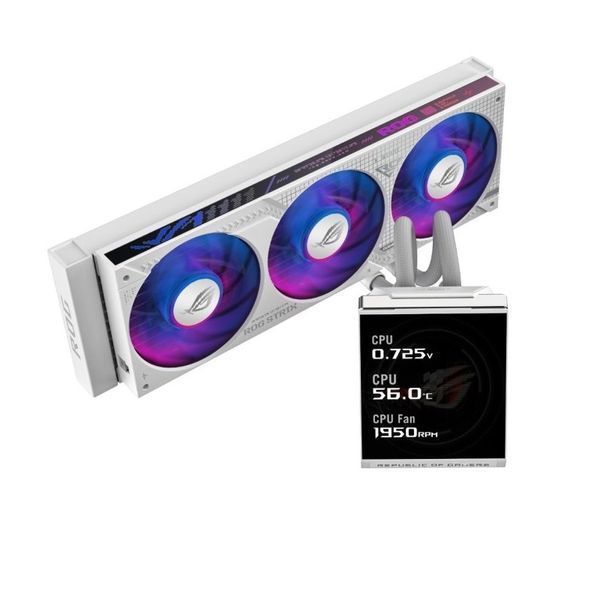 Система водяного охолодження Asus ROG Strix SLC IV 360 ARGB LCD White (90RC01S2-B0EAY0) 612791 фото