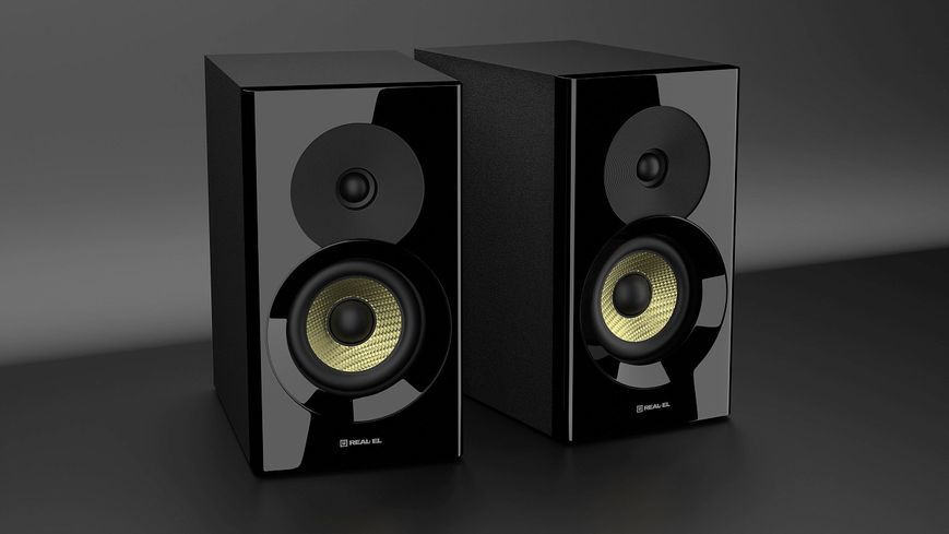 Акустична система REAL-EL S-470 Black 559763 фото