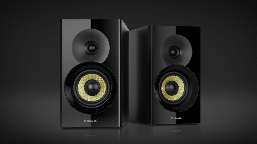 Акустична система REAL-EL S-470 Black 559763 фото
