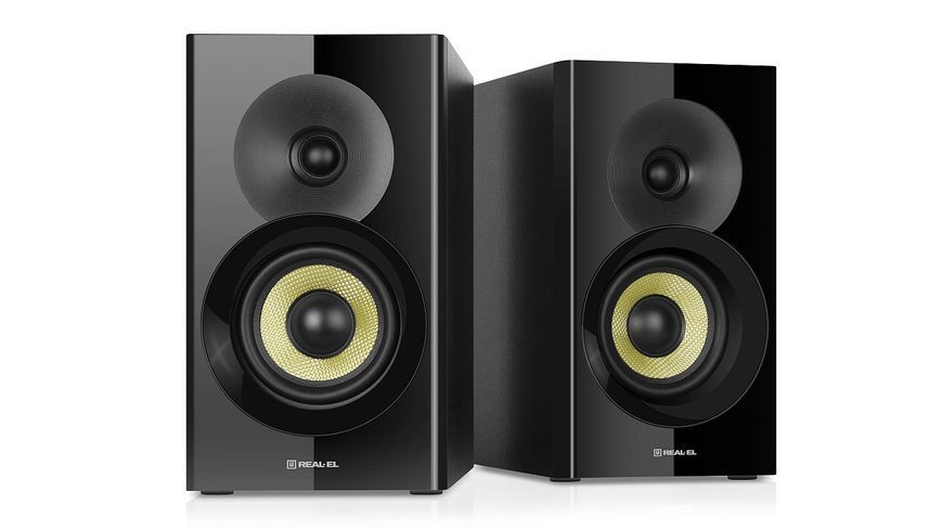 Акустична система REAL-EL S-470 Black 559763 фото
