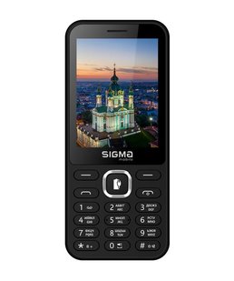 Мобiльний телефон Sigma mobile X-style 31 Power Type-C Dual Sim Black 448246 фото