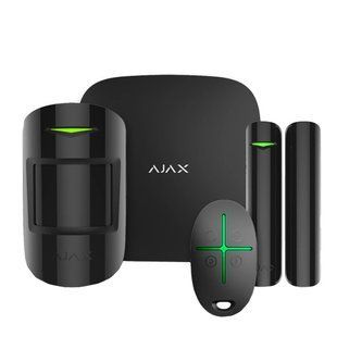 Комплект охоронної сигналізації Ajax StarterKit 2 (8EU) Black (35973.102.BL1) 433139 фото