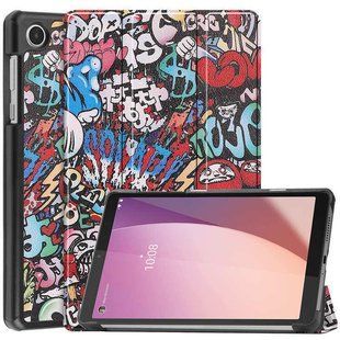 Чохол-книжка BeCover Smart для Lenovo Tab M8 (4rd Gen) TB-300FU Graffiti (709218) 466100 фото