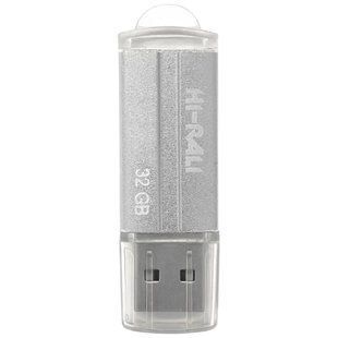 Флеш-накопичувач USB 32GB Hi-Rali Corsair Series Silver (HI-32GBCORSL) 305081 фото