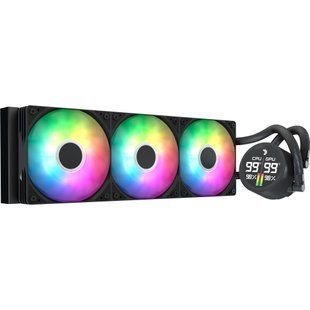 Система водяного охолодження AeroCool Abyss L360R Digi Black (ACLA-AD36117.11) 604689 фото