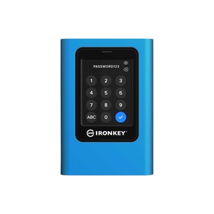 Накопичувач зовнішній SSD Portable USB 480GB Kingston IronKey Vault Privacy 80 (IKVP80ES/480G) 508088 фото