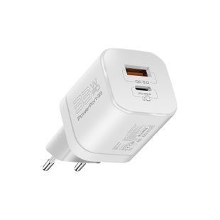 Зарядний пристрій Promate PowerPort-33 White 479971 фото