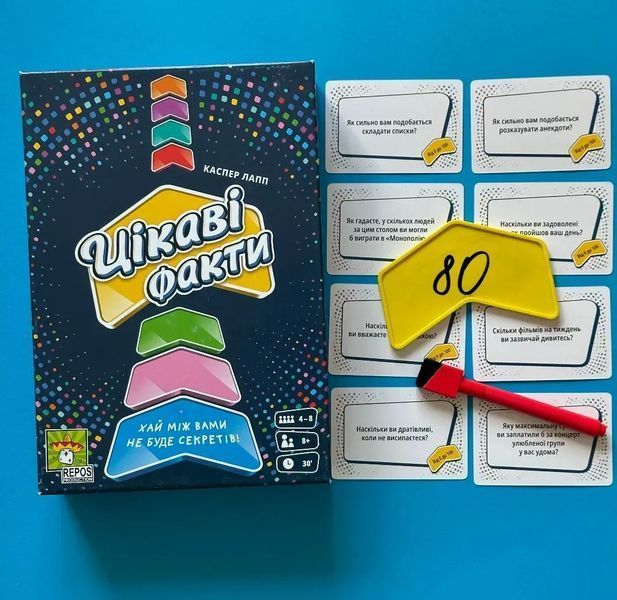 Настільна гра Lord of Boards Цікаві факти (LOB2323UA) 585650 фото
