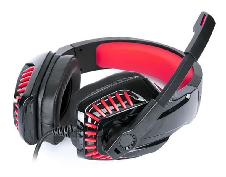 Гарнітура REAL-EL GDX-7650 Black/Red 447677 фото