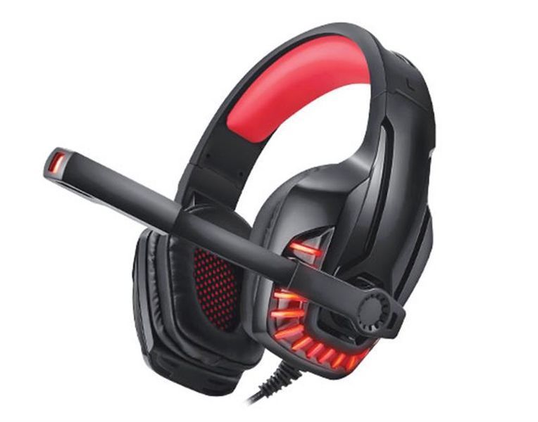 Гарнітура REAL-EL GDX-7650 Black/Red 447677 фото