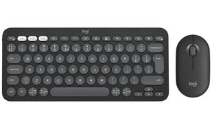 Комплект (клавіатура, миша) бездротовий Logitech Pebble 2 Combo for Mac Graphite (920-012244) 479774 фото