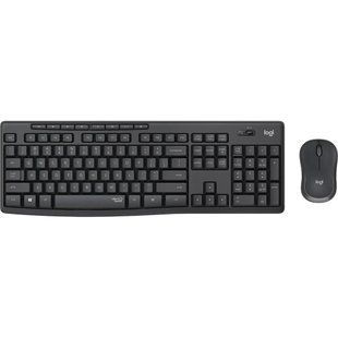 Комплект (клавiатура, миша) бездротовий Logitech MK295 Combo Black (920-009800) 436065 фото