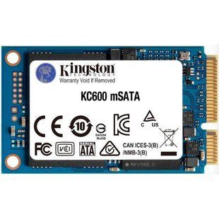 Накопичувач SSD 512GB Kingston KC600 mSATA SATAIII 3D TLC (SKC600MS/512G) 349062 фото
