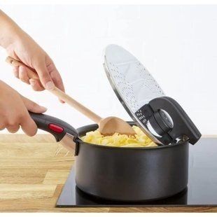 Кришка із захистом від розбризкування Tefal Ingenio 14-20 см (L9829453) 618897 фото