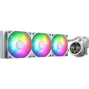 Система водяного охолодження AeroCool Abyss L360R Digi White (ACLA-AD36117.21) 604693 фото