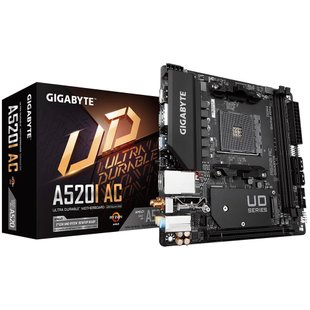 Материнська плата Gigabyte A520I AC Socket AM4 462175 фото