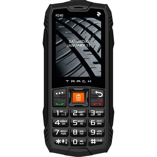 Мобiльний телефон 2E R240 2020 Dual Sim Black (680576170101) 333511 фото