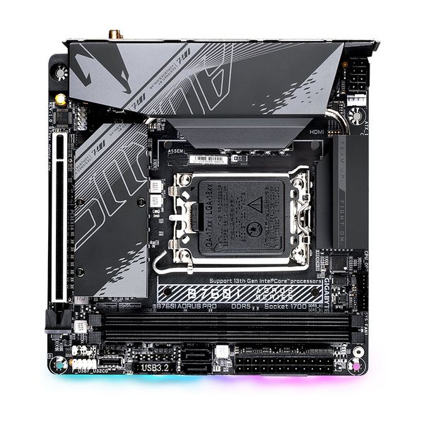 Материнська плата Gigabyte B760I Aorus Pro Socket 1700 473903 фото