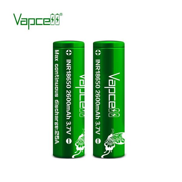 Акумулятор Vapcell 18650 Li-Ion 2600mAh 1шт 508110 фото