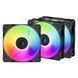Вентилятор Arctic P12 Pro Reverse A-RGB Black - 3 Pack (ACFAN00333A)