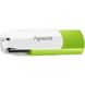 Флеш-накопичувач USB 64GB Apacer AH335 White/Green (AP64GAH335G-1) 254704 фото 1