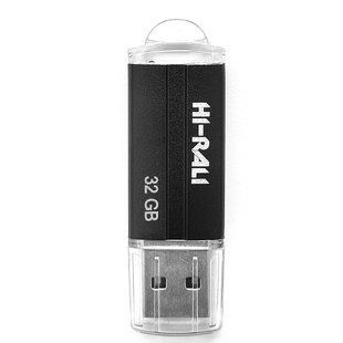 Флеш-накопичувач USB 32GB Hi-Rali Corsair Series Black (HI-32GBCORBK) 305083 фото