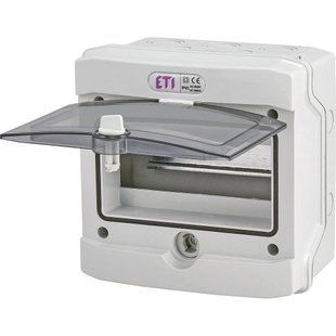 Розподільний щит ETI ECH 8G (8 модулів зовн. встан. IP65) (1101061) 601279 фото