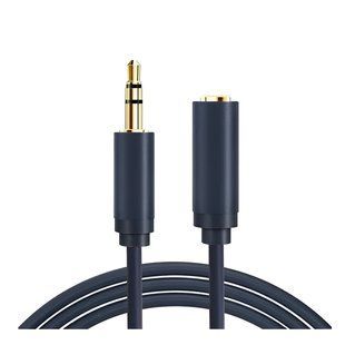 Кабель Cabletime Audio 3.5 мм - 3.5 мм (M/F), 1.5 м, Black, 3 pin (CF16J) 483300 фото