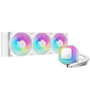 Система водяного охолодження DeepCool LE360 WH V2 (R-LE360-WHAMMN-G-2) 553699 фото