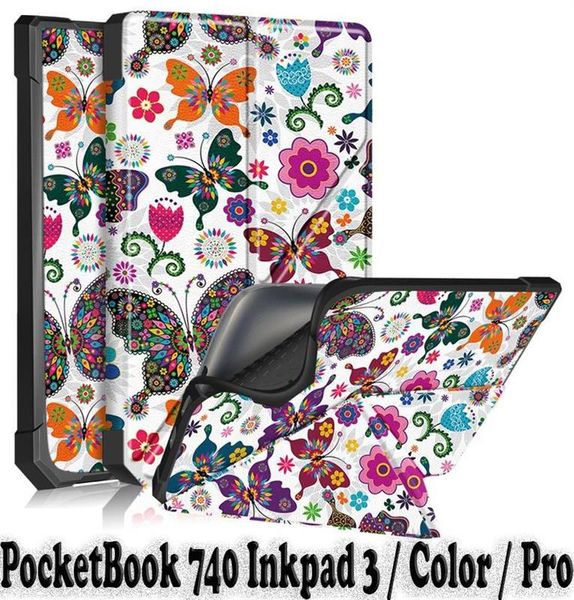 Чохол-книжка BeCover Ultra Slim Origami для PocketBook 740 Inkpad 3/Color/Pro Butterfly (707452) 429908 фото