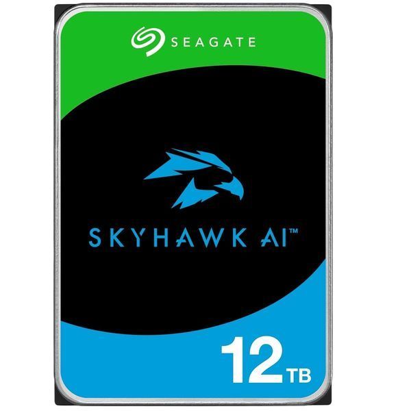 Накопичувач HDD SATA 12.0TB Seagate SkyHawk AI Surveillance 7200rpm 512MB (ST12000VE003) 576426 фото