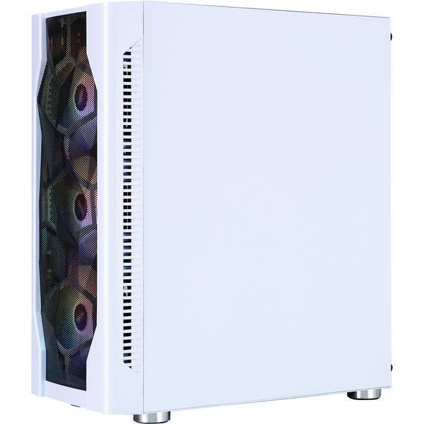 Корпус 1stPlayer D4-WH-4F1-W White без БЖ 541901 фото