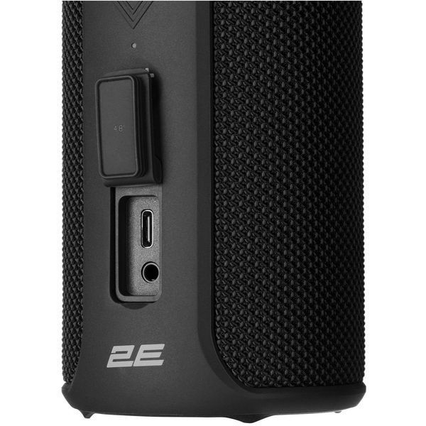 Акустична система 2E SoundXTube TWS MP3 Wireless Waterproof Black (2E-BSSXT2WBK) 553873 фото