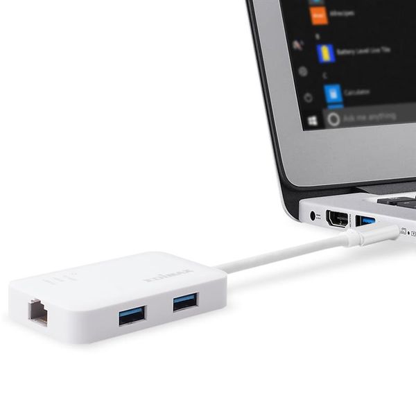 Мережевий адаптер Edimax EU-4308 USB-C (1xGE, 3xUSB 3.0) 512701 фото