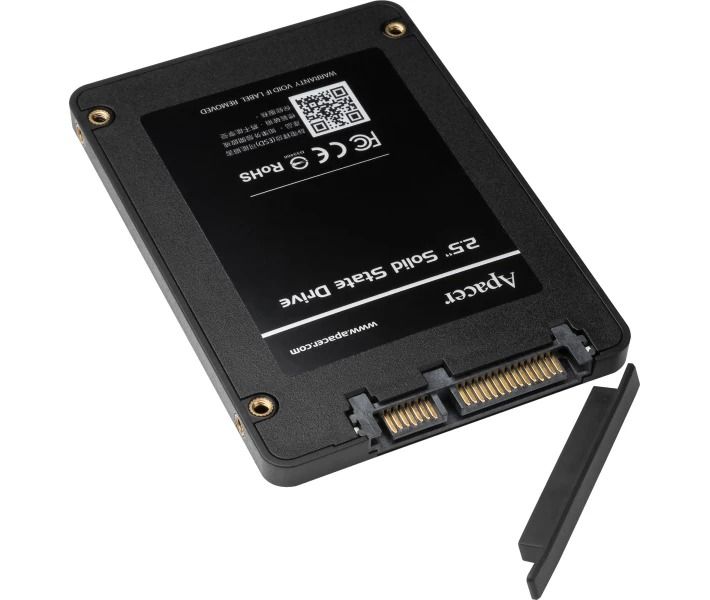 Накопичувач SSD 480GB Apacer AS340 Panther 2.5" SATAIII 3D TLC (AP480GAS340G-1) 242879 фото