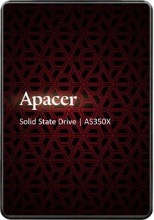 Накопичувач SSD 128GB Apacer AS350X 2.5" SATAIII 3D TLC (AP128GAS350XR-1) 447519 фото